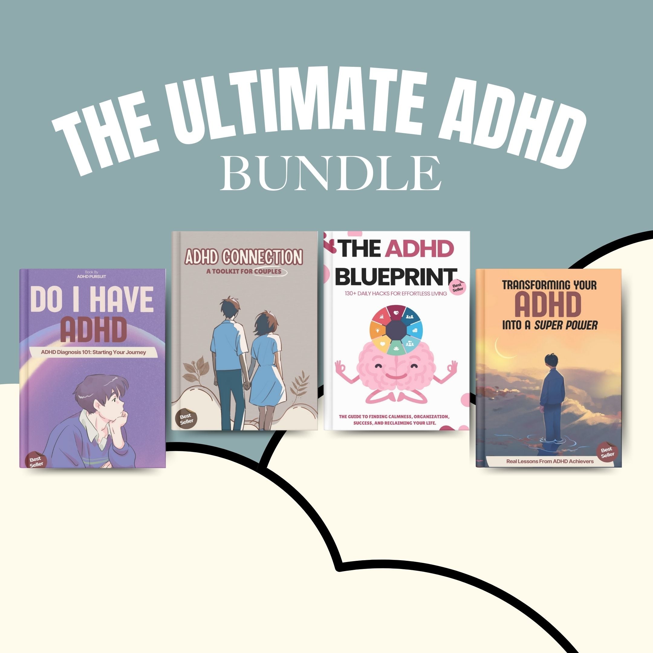 The Ultimate ADHD Bundle ( Digital Printable Ebook Package )